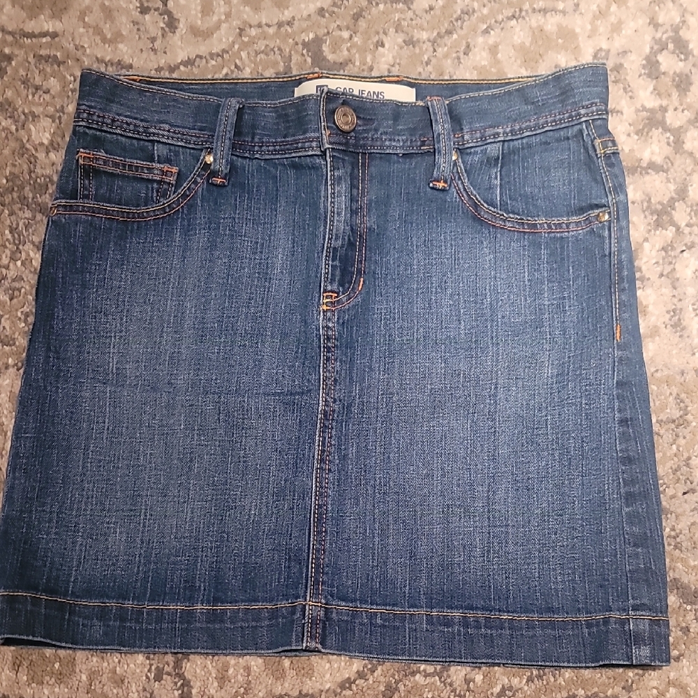 GAP Blue Denim Mini Skirt